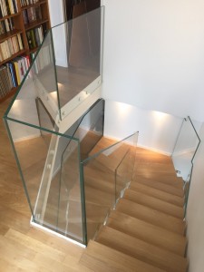 garde corps en verre Balustra