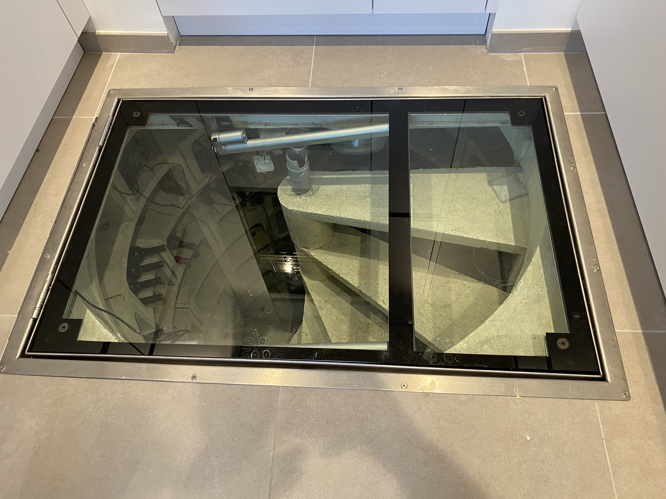 Trappe de cave - Atelier du verre créations